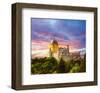 Pena Palace in Sintra Portugal-null-Framed Art Print