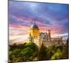 Pena Palace in Sintra Portugal-null-Mounted Art Print