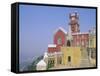 Pena Palace, Sintra, Portugal, Europe-Firecrest Pictures-Framed Stretched Canvas