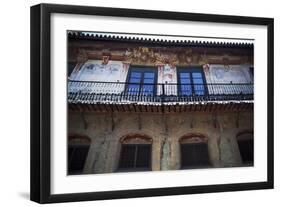 Penaflor Palace, Ecija, Andalusia, Detail, Spain-null-Framed Giclee Print