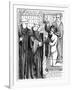 Penance of Henry before the Shrine of Thomas a Becket-null-Framed Giclee Print