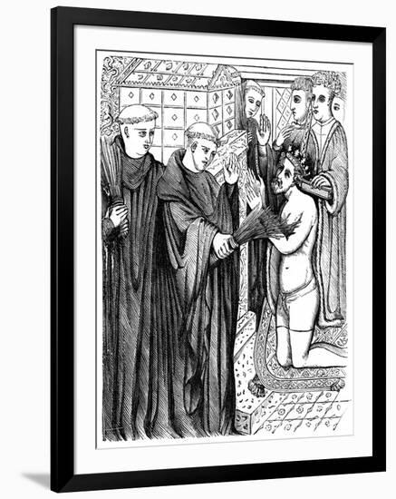 Penance of Henry before the Shrine of Thomas a Becket-null-Framed Giclee Print