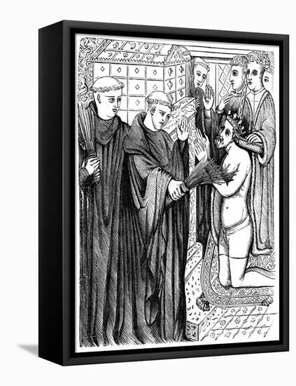 Penance of Henry before the Shrine of Thomas a Becket-null-Framed Stretched Canvas