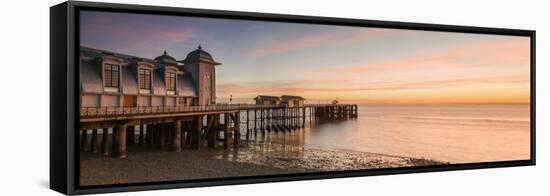 Penarth Pier, Near Cardiff, Vale of Glamorgan, Wales, United Kingdom, Europe-Billy Stock-Framed Stretched Canvas