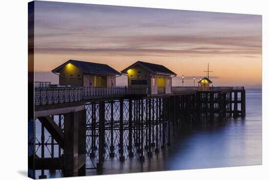 Penarth Pier, Near Cardiff, Vale of Glamorgan, Wales, United Kingdom, Europe-Billy Stock-Stretched Canvas