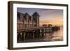 Penarth Pier, Near Cardiff, Vale of Glamorgan, Wales, United Kingdom, Europe-Billy Stock-Framed Photographic Print