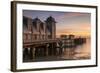 Penarth Pier, Near Cardiff, Vale of Glamorgan, Wales, United Kingdom, Europe-Billy Stock-Framed Photographic Print