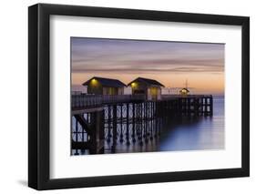 Penarth Pier, Near Cardiff, Vale of Glamorgan, Wales, United Kingdom, Europe-Billy Stock-Framed Photographic Print