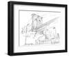 Pencil Cityscape Study I-Ethan Harper-Framed Art Print