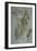 Pencil Drawing by Auguste Rodin, c1860-1906, (1906-7)-Auguste Rodin-Framed Giclee Print