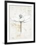 Pencil Floral I Gold-Avery Tillmon-Framed Art Print