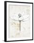 Pencil Floral I Gold-Avery Tillmon-Framed Art Print