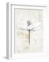 Pencil Floral I Gold-Avery Tillmon-Framed Art Print