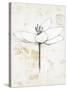 Pencil Floral I Gold-Avery Tillmon-Stretched Canvas