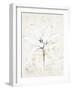 Pencil Floral XII Gold-Avery Tillmon-Framed Art Print