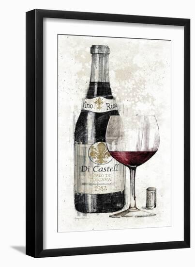 Pencil Wine I-Avery Tillmon-Framed Art Print