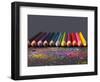 Pencils On Dark Background-vesnacvorovic-Framed Photographic Print