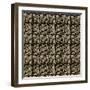 Pencils Repeat-Leslie Wing-Framed Giclee Print