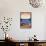 Pend Oreille, Idaho - Canoe and Lake-Lantern Press-Framed Stretched Canvas displayed on a wall