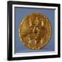 Pendant Breastplate in Gold Leaf, Artifact Originating from Calima-null-Framed Giclee Print