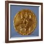 Pendant Breastplate in Gold Leaf, Artifact Originating from Calima-null-Framed Giclee Print