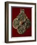 Pendant in Embossed Silver and Coral, Morocco-null-Framed Giclee Print