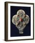 Pendant in Embossed Silver and Coral, Morocco-null-Framed Giclee Print