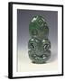 Pendant in the Form of the God Hei-Tiki, Late 18th Century-null-Framed Giclee Print