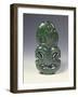 Pendant in the Form of the God Hei-Tiki, Late 18th Century-null-Framed Giclee Print