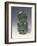 Pendant in the Form of the God Hei-Tiki, Late 18th Century-null-Framed Giclee Print