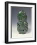 Pendant in the Form of the God Hei-Tiki, Late 18th Century-null-Framed Giclee Print