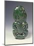Pendant in the Form of the God Hei-Tiki, Late 18th Century-null-Mounted Giclee Print