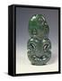 Pendant in the Form of the God Hei-Tiki, Late 18th Century-null-Framed Stretched Canvas