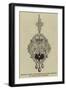 Pendant Jewel Distributed on the Occasion of the Silver Wedding-null-Framed Giclee Print