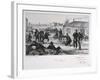 Pendant La Garde, Siege of Paris, Franco-Prussian War, November 1870-Auguste Bry-Framed Giclee Print