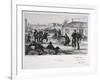 Pendant La Garde, Siege of Paris, Franco-Prussian War, November 1870-Auguste Bry-Framed Giclee Print