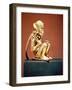 Pendant Representing Amenophis III (1403-1365 BC) from the Tomb of Tutankhamun, New Kingdom-null-Framed Giclee Print