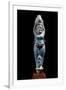 Pendant-Shaped Amulet of Naked Woman with Pot on Her Head and Monkey at Her Feet-null-Framed Giclee Print