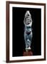 Pendant-Shaped Amulet of Naked Woman with Pot on Her Head and Monkey at Her Feet-null-Framed Giclee Print