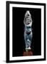 Pendant-Shaped Amulet of Naked Woman with Pot on Her Head and Monkey at Her Feet-null-Framed Giclee Print