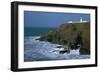 Pendeen Lighthouse-CM Dixon-Framed Photographic Print