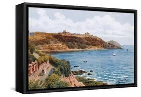 Pendennis Point, Falmouth-Alfred Robert Quinton-Framed Stretched Canvas