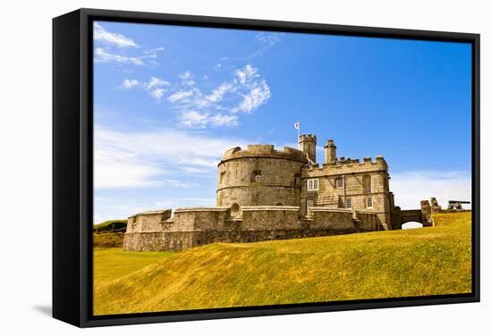 Pendents Castle, Falmouth, Cornwall, England, United Kingdom, Europe-Kav Dadfar-Framed Stretched Canvas