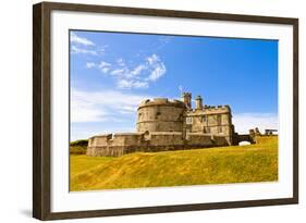 Pendents Castle, Falmouth, Cornwall, England, United Kingdom, Europe-Kav Dadfar-Framed Photographic Print