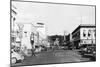 Pendleton, Oregon Main Street View Photograph - Pendleton, OR-Lantern Press-Mounted Art Print