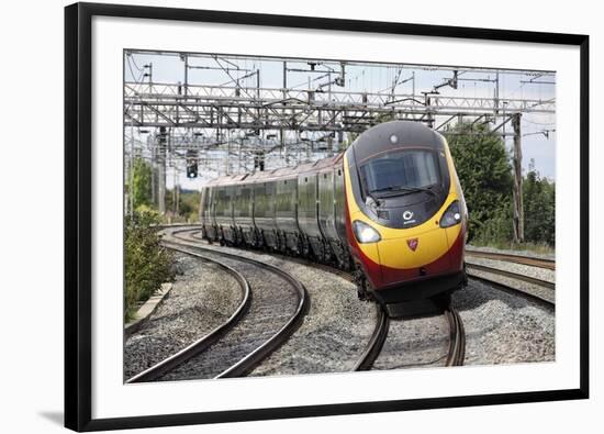 Pendolino Tilting Train-Martin Bond-Framed Photographic Print