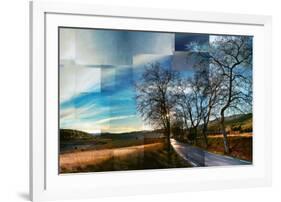 Penedes Vineyards-Pep Ventosa-Framed Art Print