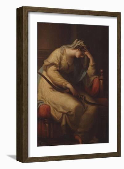 Penelope, 18th Century-Angelica Kauffmann-Framed Giclee Print