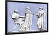 Penelope and Maidens, Wedgwood Plaque, 18th Century-John Flaxman-Framed Giclee Print