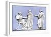 Penelope and Maidens, Wedgwood Plaque, 18th Century-John Flaxman-Framed Giclee Print